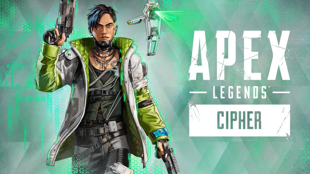 Apex Legends Cipher key art featuring Crypto with his drone