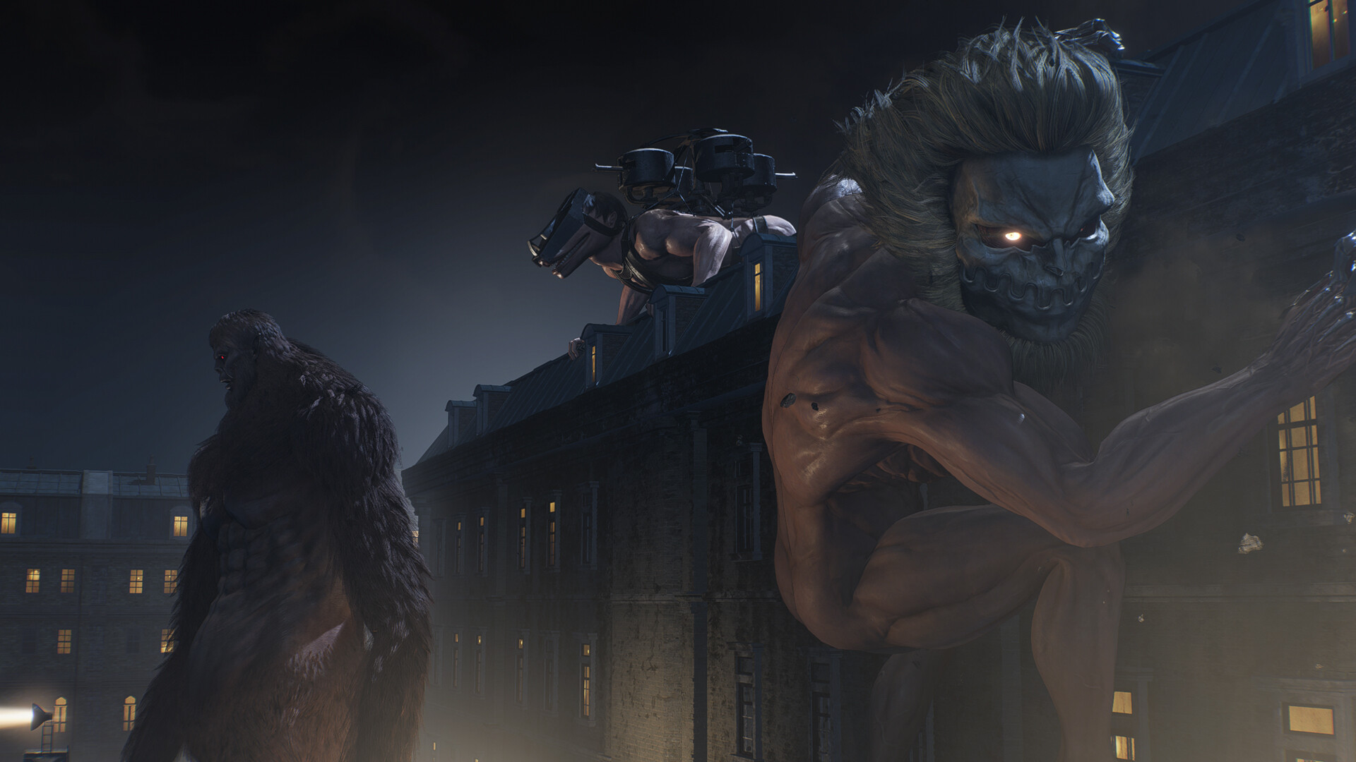 Attack on Titan 3 gameplay screenshot