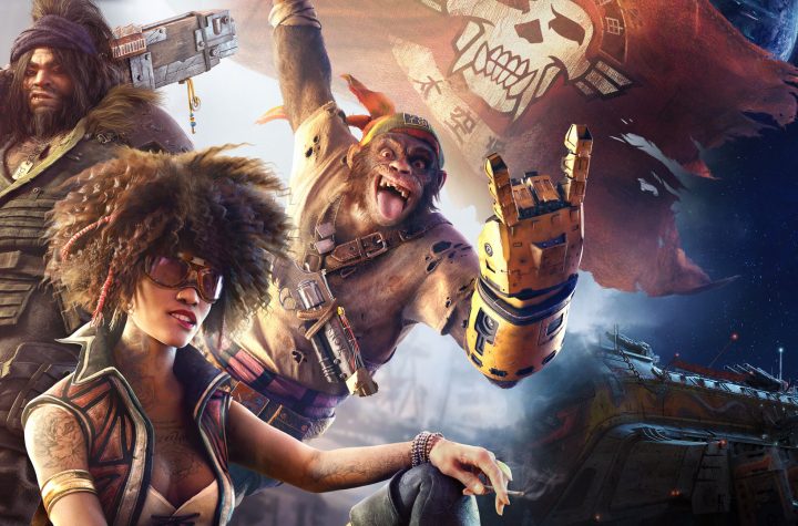 Beyond Good & Evil 2 key art — Knox and the space pirate crew