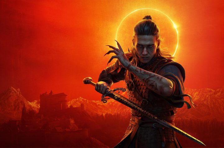 The Blood of Dawnwalker official key art — Rebel Wolves' dark fantasy action RPG
