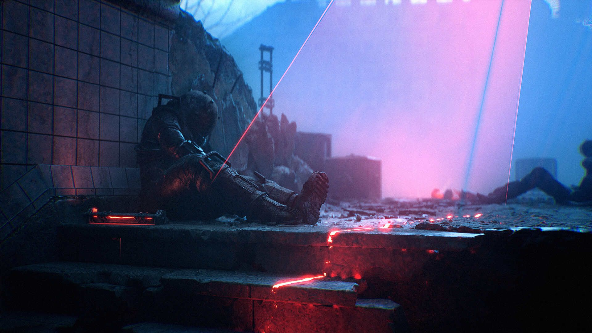 Cronos: Lazarus gameplay — the Tracker hunts the Pathfinder