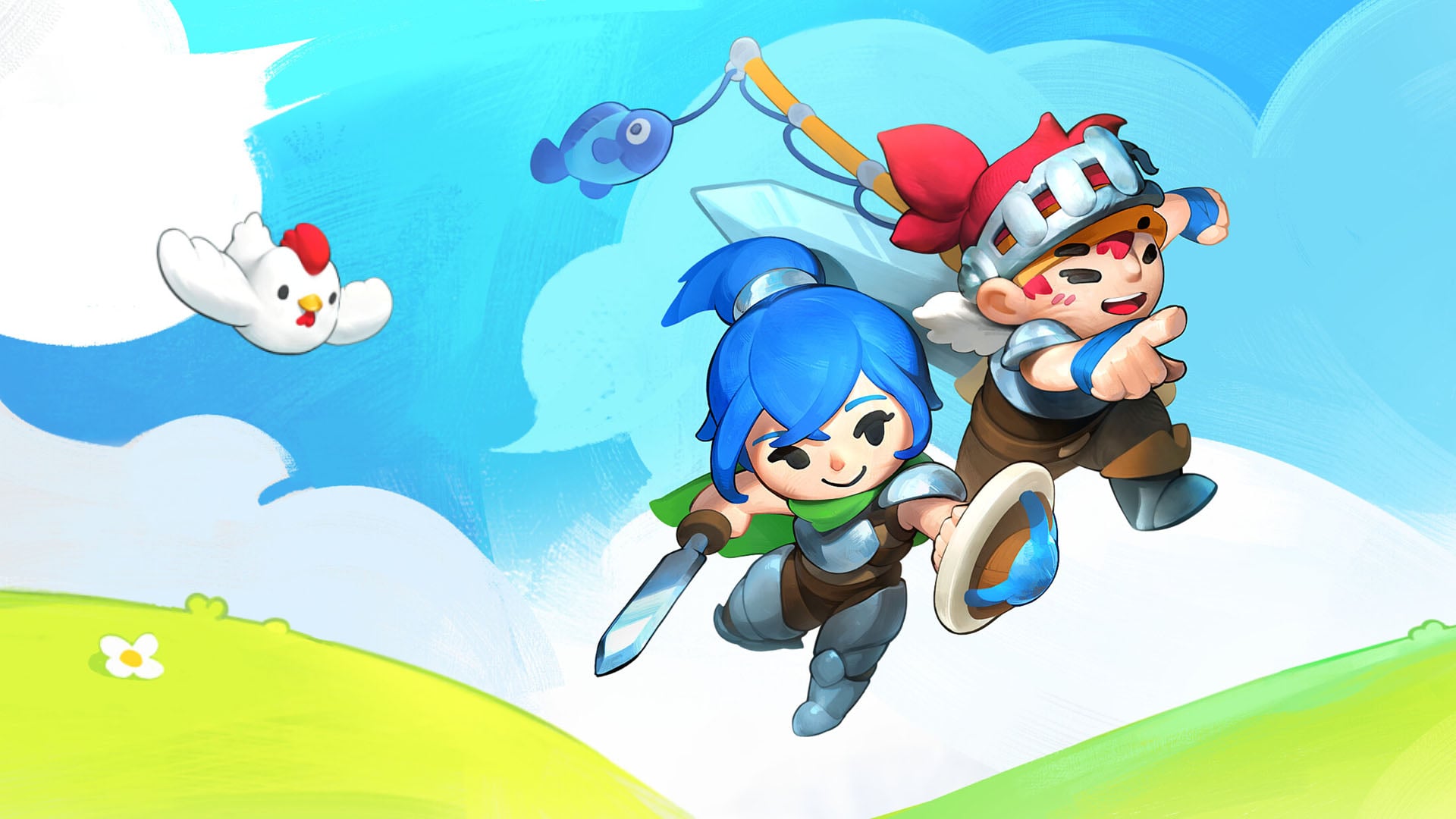 Scramble Knights Online key art