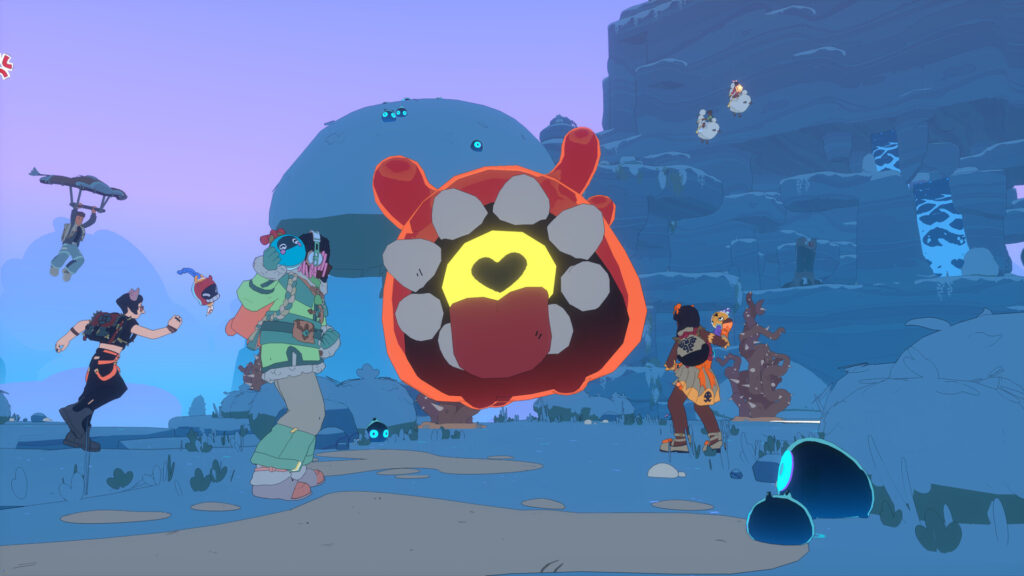 Spirit Crossing gameplay — players explore the Crosslands together