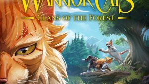 Warrior Cats: Clans of the Forest official key art — warrior cats in the forest