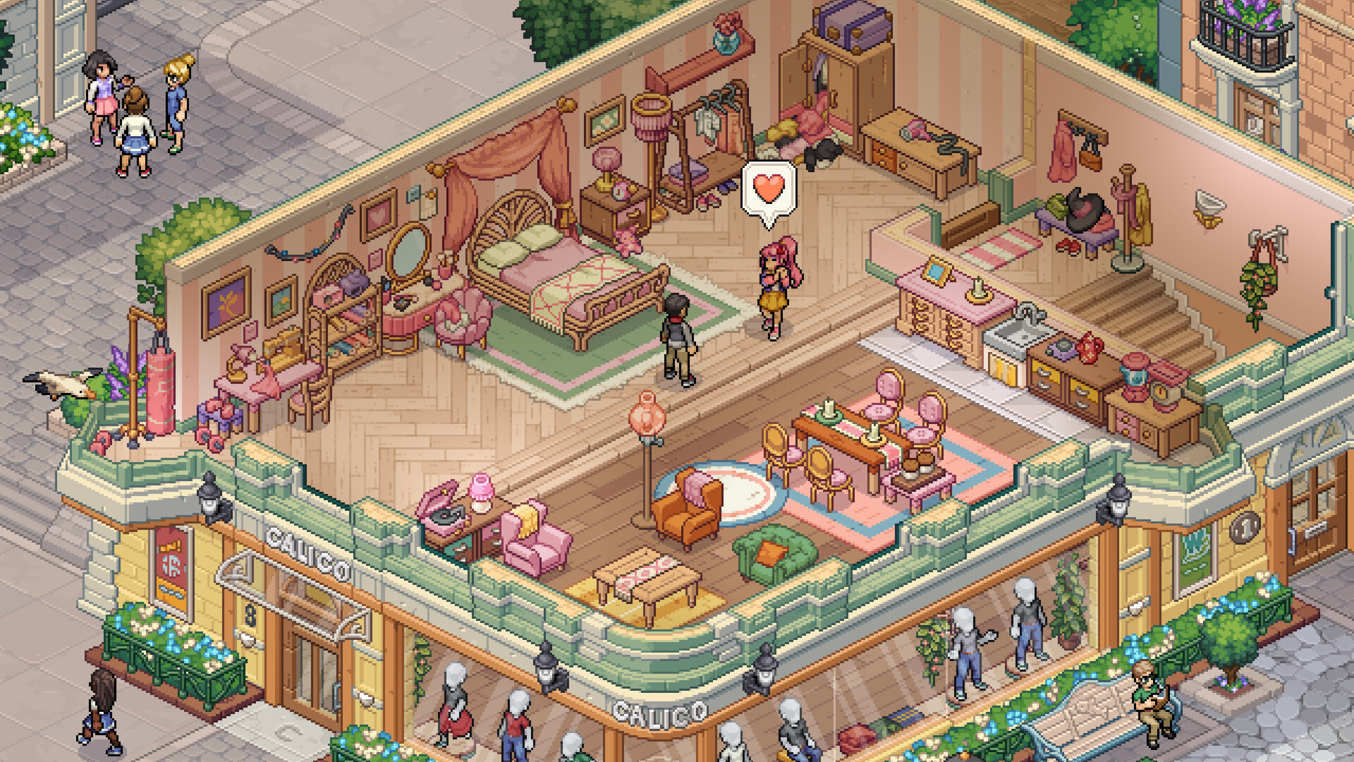 Witchbrook gameplay — magic classes and cottage life in Mossport