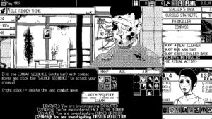 World of Horror retro cosmic horror gameplay